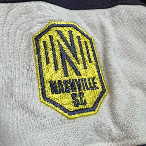 Nashville SC Logo Full Zip Hoodie Men’s 3XL Navy Gold Big Tall MLS Soccer NWT - Picture 3 of 11